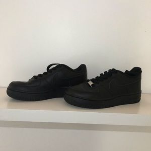 Black Air Force ones